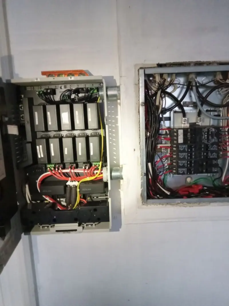 Electrical panel upgrade completed for Indoor Lighting Installation in Garden Home-Whitford